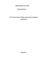 Referāts 'AS "Latvijas balzams" misija, vīzija, konkurentspējīgās priekšrocības', 1.