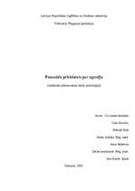 Referāts 'Pusaudžu priekšstats par agresiju', 1.