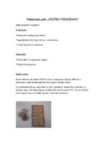 Konspekts 'Didaktiskās spēles: "Gudrais ezis" un "Figūru veidošana"', 2.