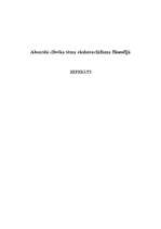 Referāts 'Absurdā cilvēka tēma eksistenciālisma filosofijā', 1.