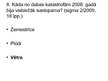 Prezentācija 'Pasaules katastrofu statistika un pasaules apdrošināšanas ekonomiskie radītāji', 9.