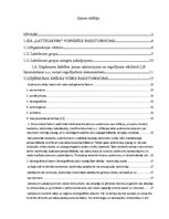 Prakses atskaite 'Prakses atskaite SIA "Lattelecom"', 1.