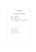 Diplomdarbs 'Srovnání postavení pracovního práva ČR', 2.