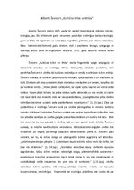 Eseja 'Alberts Šveicers "Kultūras krīze un ētika"', 1.