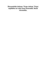 Konspekts 'Ekonomiskās sistēmas', 1.