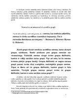 Referāts 'Sociālās lomas un normas. Normatīva un nenormatīva uzvedība', 7.