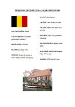 Referāts 'Beļģija', 3.
