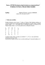 Paraugs 'Pārskats par ceturto praktisko darbu', 1.