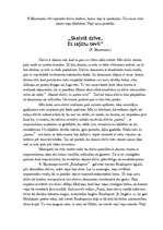 Eseja 'R.Blaumanis "Skaistā dzīve, es sajūtu tevi!"', 1.