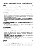 Konspekts 'Civiltiesisko strīdu alternatīva izšķiršana', 1.