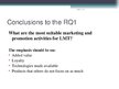 Diplomdarbs 'Bachelor Thesis - How Should LMT Respond to Competition that Is Focusing on Prod', 70.