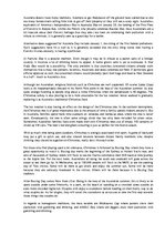 Konspekts 'Australian Traditions', 1.