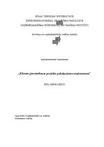 Diplomdarbs 'Klientu piesaistīšanas projekts pakalpojumu uzņēmumam', 1.