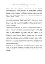 Eseja 'Autoram tuvās tēmas M.Zālītes lugā "Eža kažociņš"', 1.