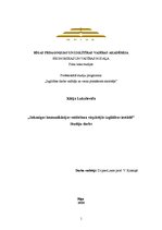 Referāts 'Sekmīgas komunikācijas veidošana vispārējās izglītības iestādē', 1.