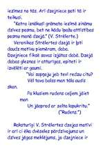 Eseja 'No V.Strēlertes dzejas gūtās atziņas', 2.
