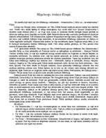 Eseja 'Hābsburgu dinastija Eiropā', 1.