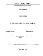 Referāts 'Darba samaksas organizācija', 1.