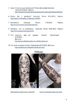 Referāts 'Tetovējumu priekšrocības un trūkumi', 9.