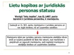 Prezentācija 'Juridiskās personas būtība un pazīmes', 12.