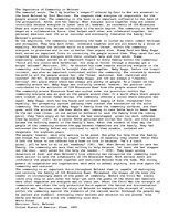 Eseja 'The Importance of Community of Beloved by Toni Morisson', 1.