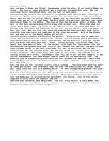 Eseja 'Romeo and Juliet', 1.