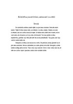 Referāts 'Kristietības pamatvirzieni, sakramenti un svētki', 1.