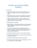 Referāts 'Klāvs Elsbergs', 1.