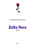 Biznesa plāns 'Biznesa plāns "Zelta flora"', 1.
