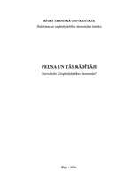 Referāts 'Peļņa un tās rādītāji', 1.