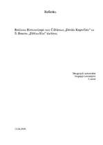 Referāts 'Reālisms Rietumeiropā. Č.Dikenss "Dāvids Koperfīlds" un Š.Brontē "Džeina Eira"', 1.