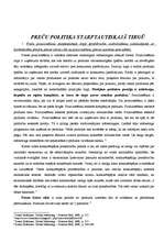 Konspekts 'Preču politika starptautiskajā tirgū', 1.