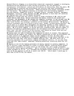 Eseja 'General Electric Company ', 1.