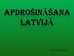 Prezentācija 'Apdrošināšana Latvijā', 1.