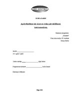 Referāts 'Apdrošināšana kā viens no riska pārvaldīšanas instrumentiem', 1.