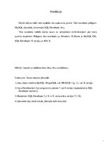 Konspekts 'Datu bāzes sistēmas MySQL darba poligona veidošana', 3.