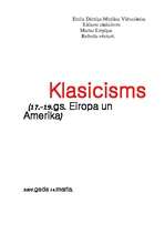 Referāts 'Klasicisms', 1.