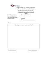 Referāts 'Финансовый анализ предприятия "Рижский порт"', 1.