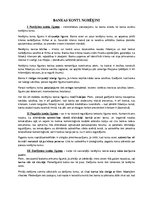 Konspekts 'Bankas konti, norēķini', 1.