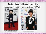 Prezentācija 'Retro stili - stilistika', 15.