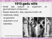 Prezentācija 'Retro stili - stilistika', 23.