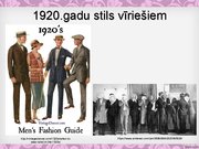 Prezentācija 'Retro stili - stilistika', 31.