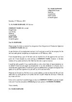 Konspekts 'An Original Redacted Letter of Notice (Resignation) to Employer from an EU natio', 1.