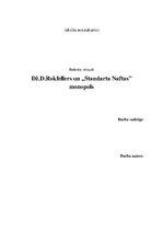 Referāts 'Džons Driviss Rokfellers un "Standarta naftas" monopols', 1.