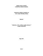 Referāts 'Sabiedrisko attiecību speciālista un masu saziņas līdzekļu principi', 1.