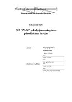 Diplomdarbs 'SIA "ZAAO" pakalpojumu sniegšanas pilnveidošanas iespējas', 1.