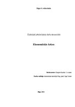 Referāts 'Ekonomiskās krīzes', 1.