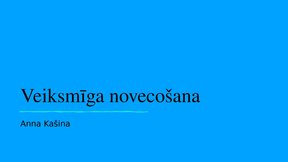 Prezentācija 'Veiksmīgas novecošanas modeli', 1.
