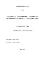 Diplomdarbs 'Uzņēmuma SR konkurētspējas novērtēšana un reklāmas izmantošana tās palielināšanā', 1.
