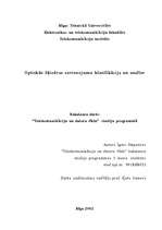 Referāts 'Optiskās šķiedras savienošanas veidi un to klasifikācija', 1.